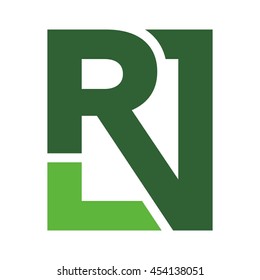 letter R logo vector.