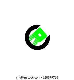 letter R logo vector