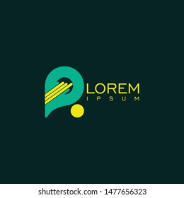 Letter R logo vector design element