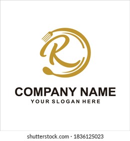 letter R logo vector design