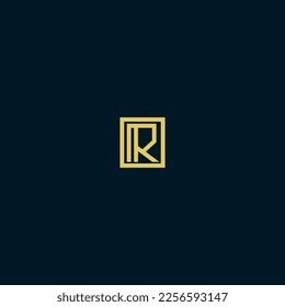 Plantilla de diseño de vector de logotipo de carta R