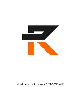 letter R logo vector icon template download