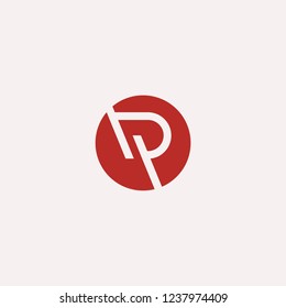 Letter R logo vector icon