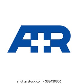 letter a and r logo vector. medical logo vector.