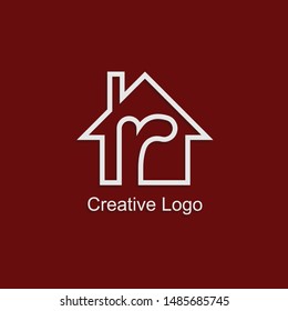 Letter R logo vector template design 