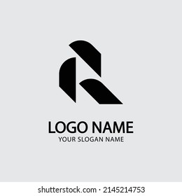 Letter R logotype. icon logo vector app
