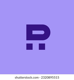 Letter r logotype icon vector symbol