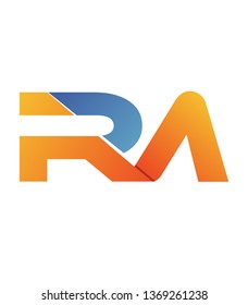 Letter R and M logo template