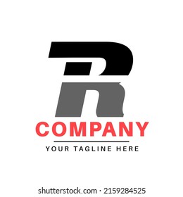 Letter R modern business and company vector logo design.