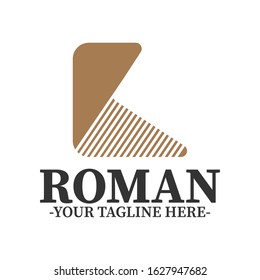 Letter R Modern and Clean Logo