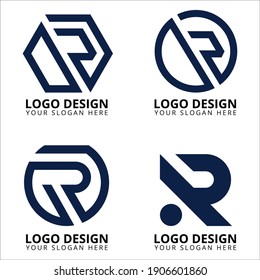 Letter R Modern Logo Design