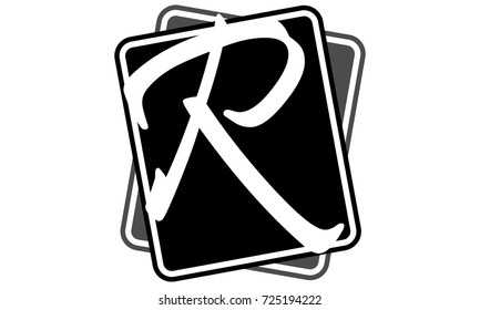 Letter R Modern Logo Solution 