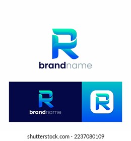 Letter R Modern Styles Logo Design