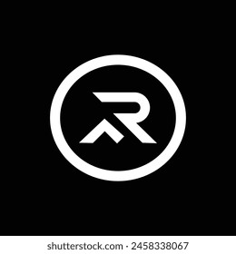 Letra R Monograma Logo e icono Diseño , adecuado para los negocios.