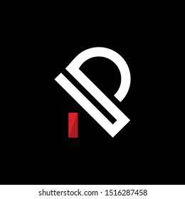 Letter R Monogram Typography Creative Business Logo