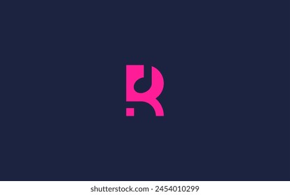 letter r with music logo icon design vector design template inspiration