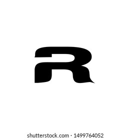 Letter R New  Logo Vector