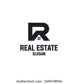 Letter R Real Estate Property Logo Stock Vector (Royalty Free) 1440748946