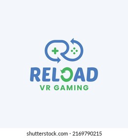 letter R - Reload VR Gaming Logo