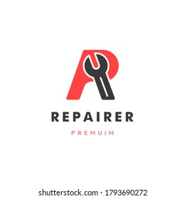 Plantilla de icono de vectores de logotipo de carta R para reproducción