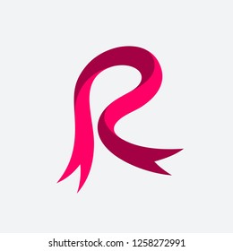 Letter R Ribbon