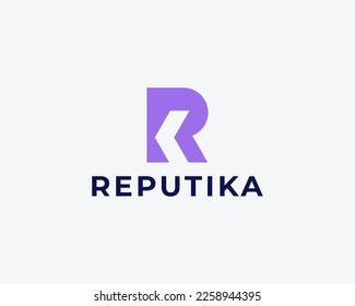 Letter R Simple Monogram Logo