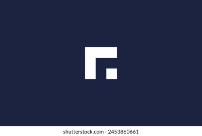 letter r with square logo icon design vector design template inspiration