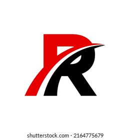 Letter R Street Logo Can Be Stock Vector (Royalty Free) 2164775679 ...