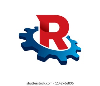 Letter R Template Design Vector, Emblem, Concept Design, Creative Symbol, Icon