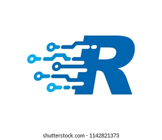Letter R Template Design Vector, Emblem, Concept Design, Creative Symbol, Icon