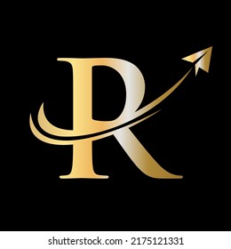 Letter R Travel Logo Vector Template. Initial Travel Logo on Letter R Symbol Concept