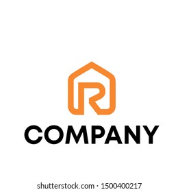 letter R vector logo design