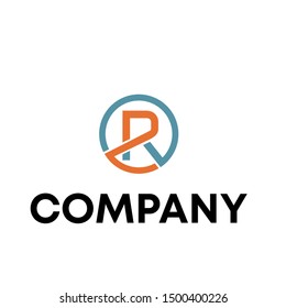 letter R vector logo design