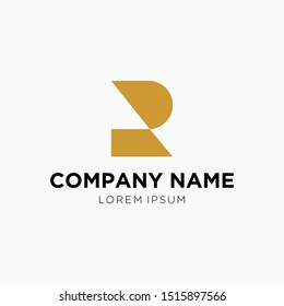 letter R vector  logo design