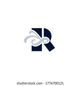 Letter R Vector Logo Template