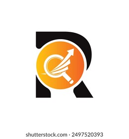 Letter R vector logo template, Colorful Letter R logo, Financial Company Logo, Financial Institute Advisors Logo Design Template Vector Icon