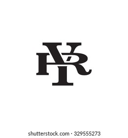 letter R and Y monogram logo
