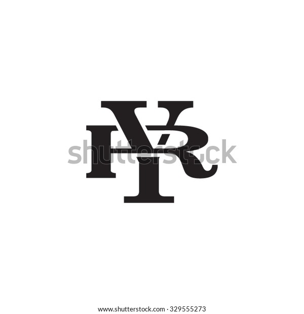 Download Letter R Y Monogram Logo Stock Vector (Royalty Free) 329555273