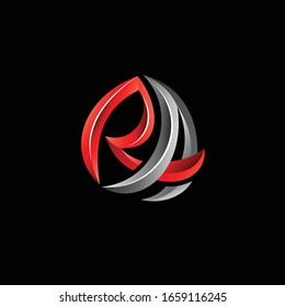 Letter Ra 3d Logo Vectors Downloads 