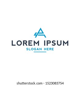 Letter RA Company Logo, Business Icon Letter, Modern and Simple Design Logo