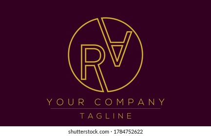 Letter RA Logo Design, Creative Modern Icon AR R A 