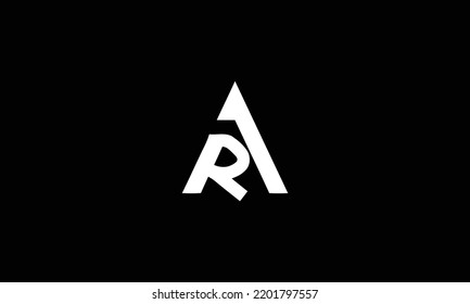  letter RA logo design template 