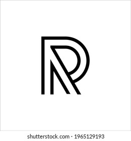 letter RA logo design vector sign