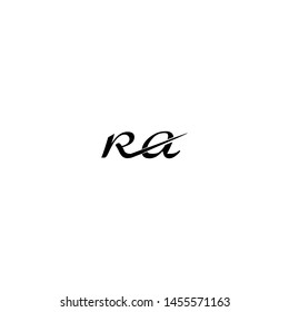 Letter RA New Logo Vector