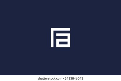 letter ra square logo icon design vector design template inspiration