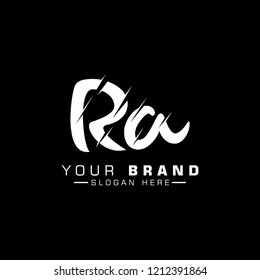 Letter RAA Logo Design Vector Template