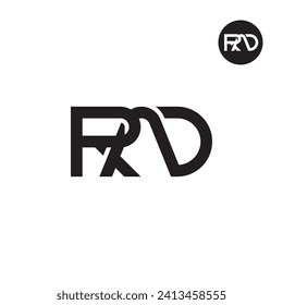 Letter RAD Monogram Logo Design