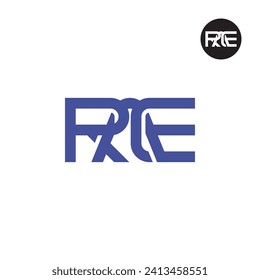 Letter RAE Monogram Logo Design