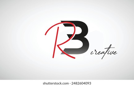 Letter RB Creative Clean Logo Design