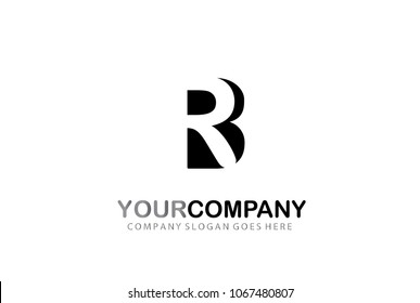 Letter Rb Logo Design Modern Concept Stock Vector (Royalty Free ...